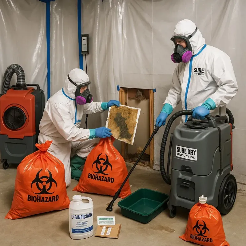 Contaminated Water Handling Protocols process in First Mesa, AZ