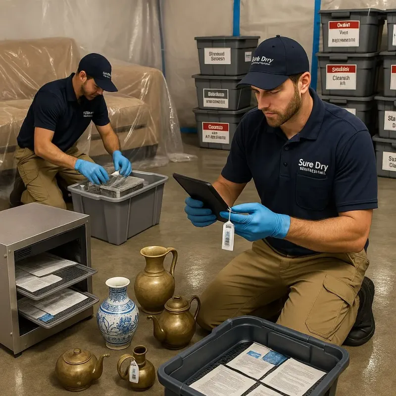 Content Protection and Restoration process in First Mesa, AZ